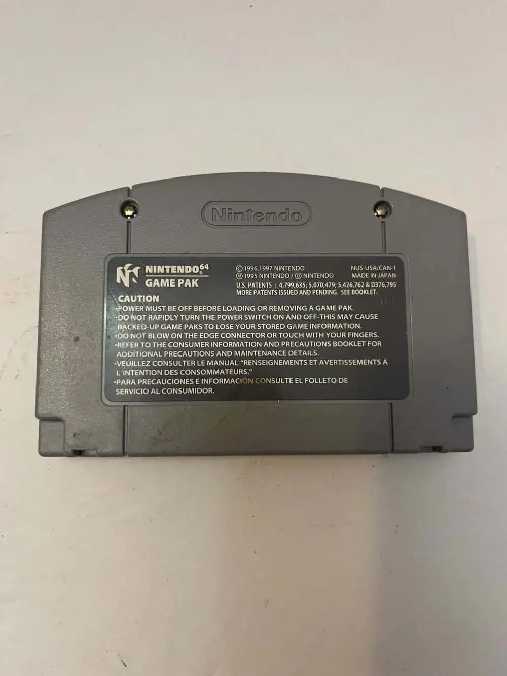 Mortal Kombat Mythologies Sub-Zero Nintendo 64 N64 Game Cartridge